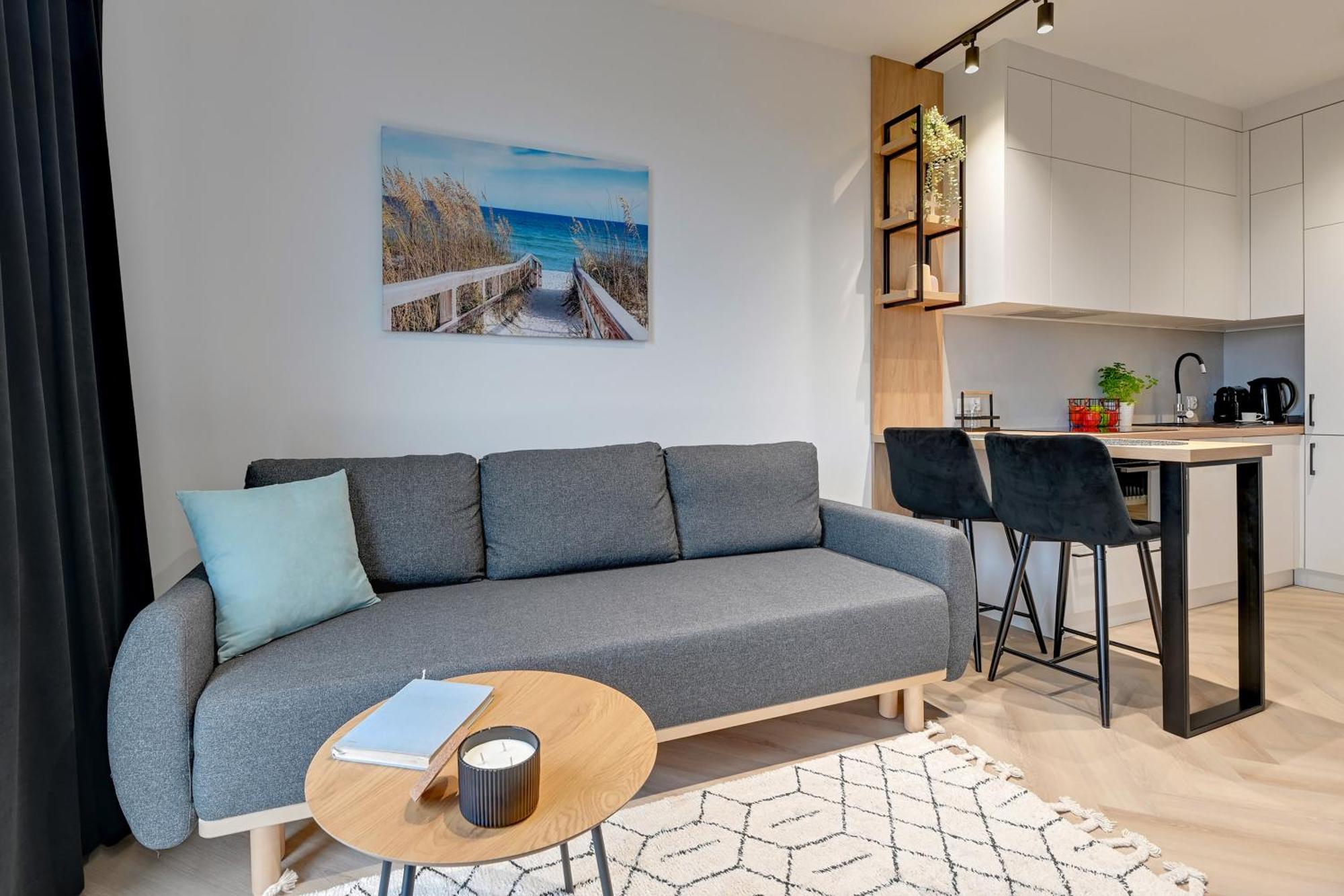Letnica Seaside By Downtown Apartments Gdansk Oda fotoğraf